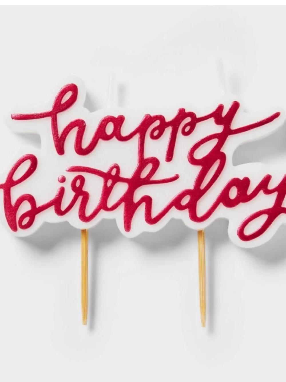 🔵 Hot Pink Happy Birthday Candle - Spritz™ NEW in box